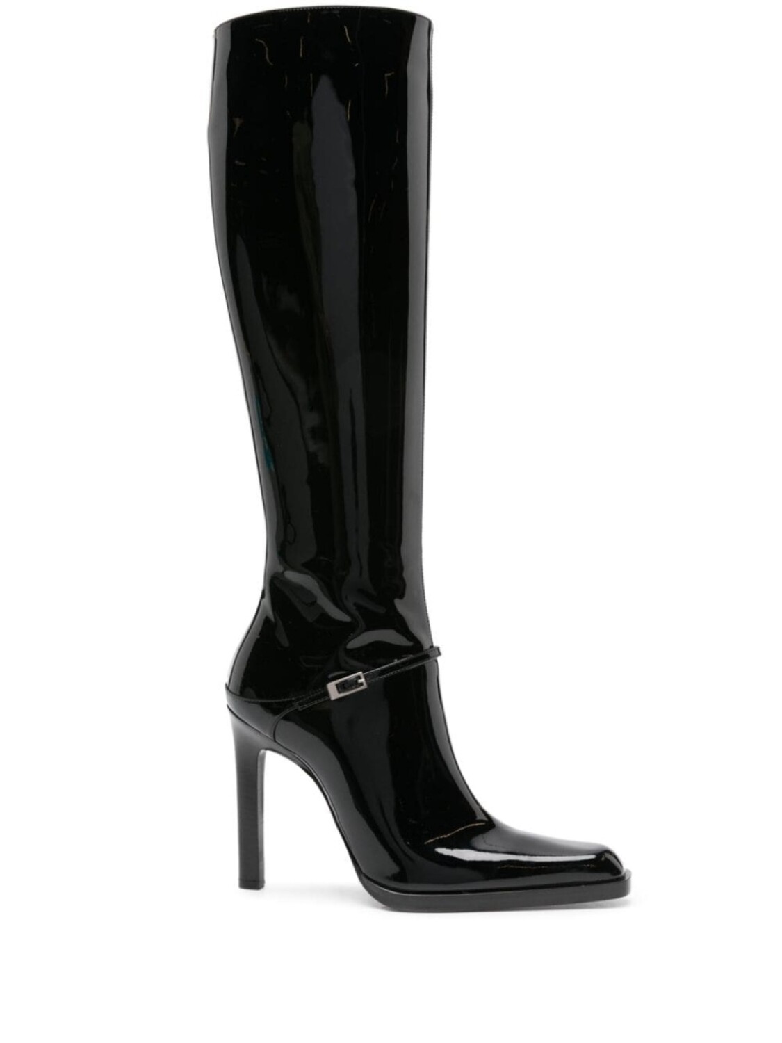 

Saint Laurent лакированные сапоги, черный