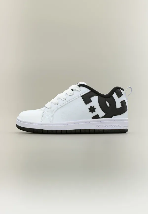 Кроссовки для скейтбординга Court Graffik Dc Shoes, белый/черный