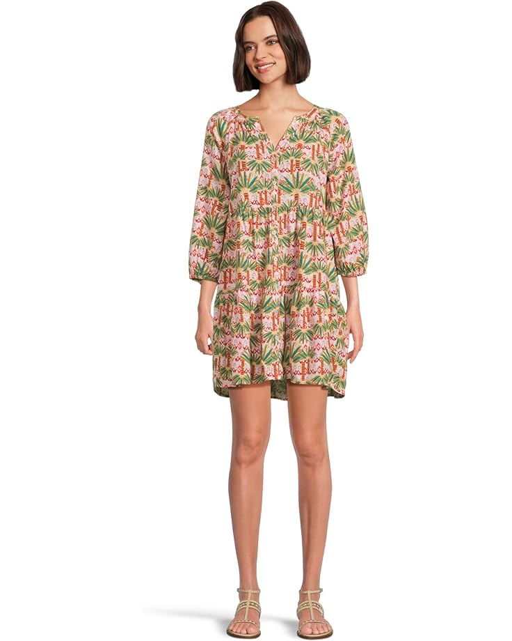

Платье Tommy Bahama Palm Pointe 3/4 Sleeve Dress, цвет Sugar Pink