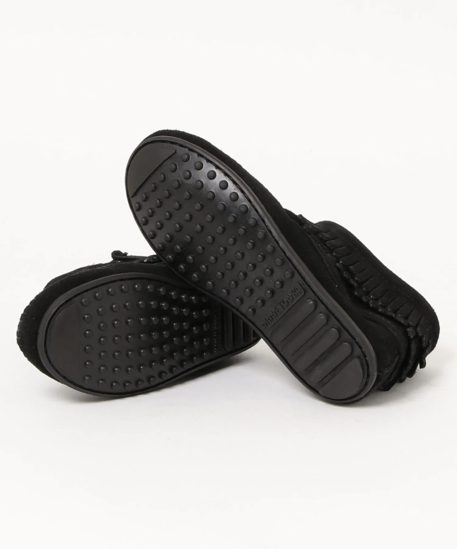 Детские мокасины Minnetonka DOUBLE FRINGE SIDE ZIP — фото 3