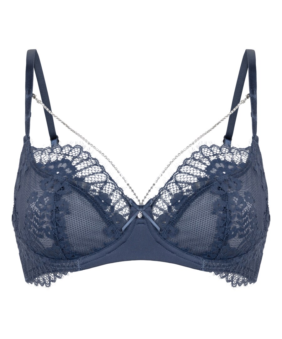 

Бюстгальтер на косточках Hunkemöller T-shirt Bra, темно-синий