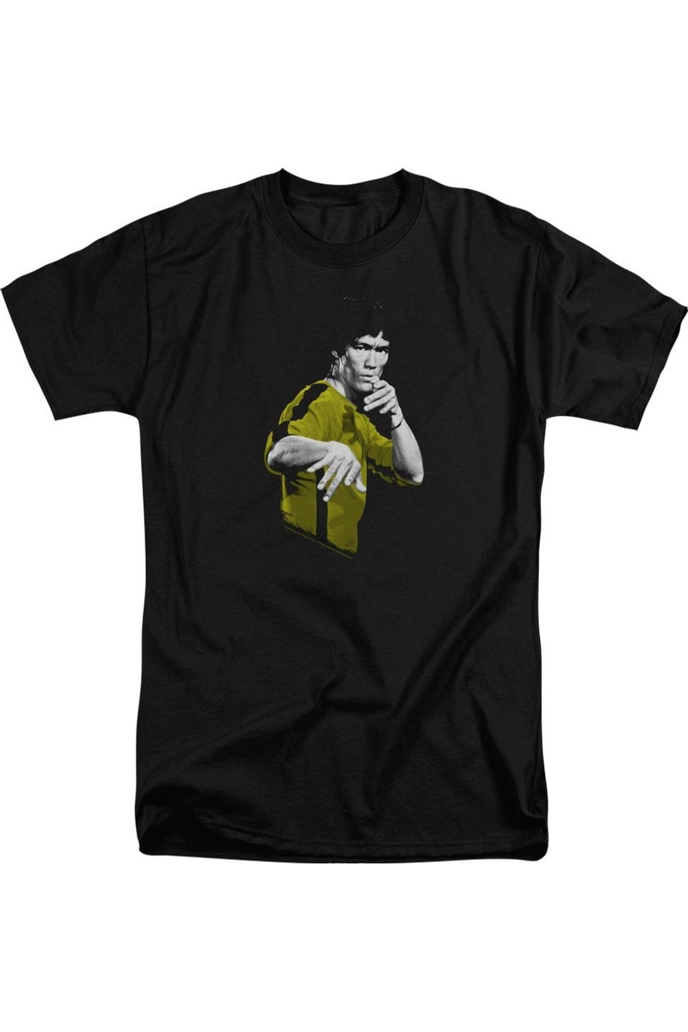 

Футболка с коротким рукавом для взрослых Bruce Lee Suit Of Death Gildan, черный