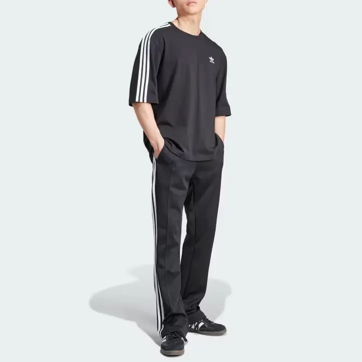 Adidas Adicolor Оверсайз Футболка Adidas Originals, Черный — фото 4