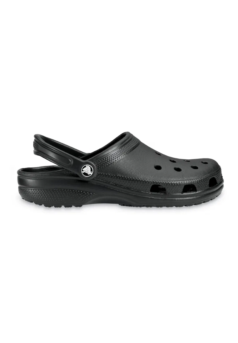 Сандалии, модель: Classic Clog Crocs, цвет: черный