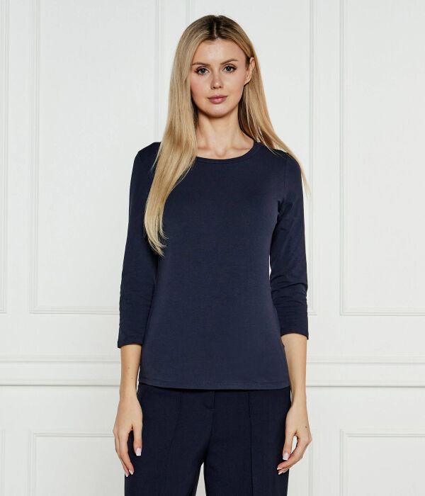 

Блузка Weekend Maxmara Slim Fit, синий