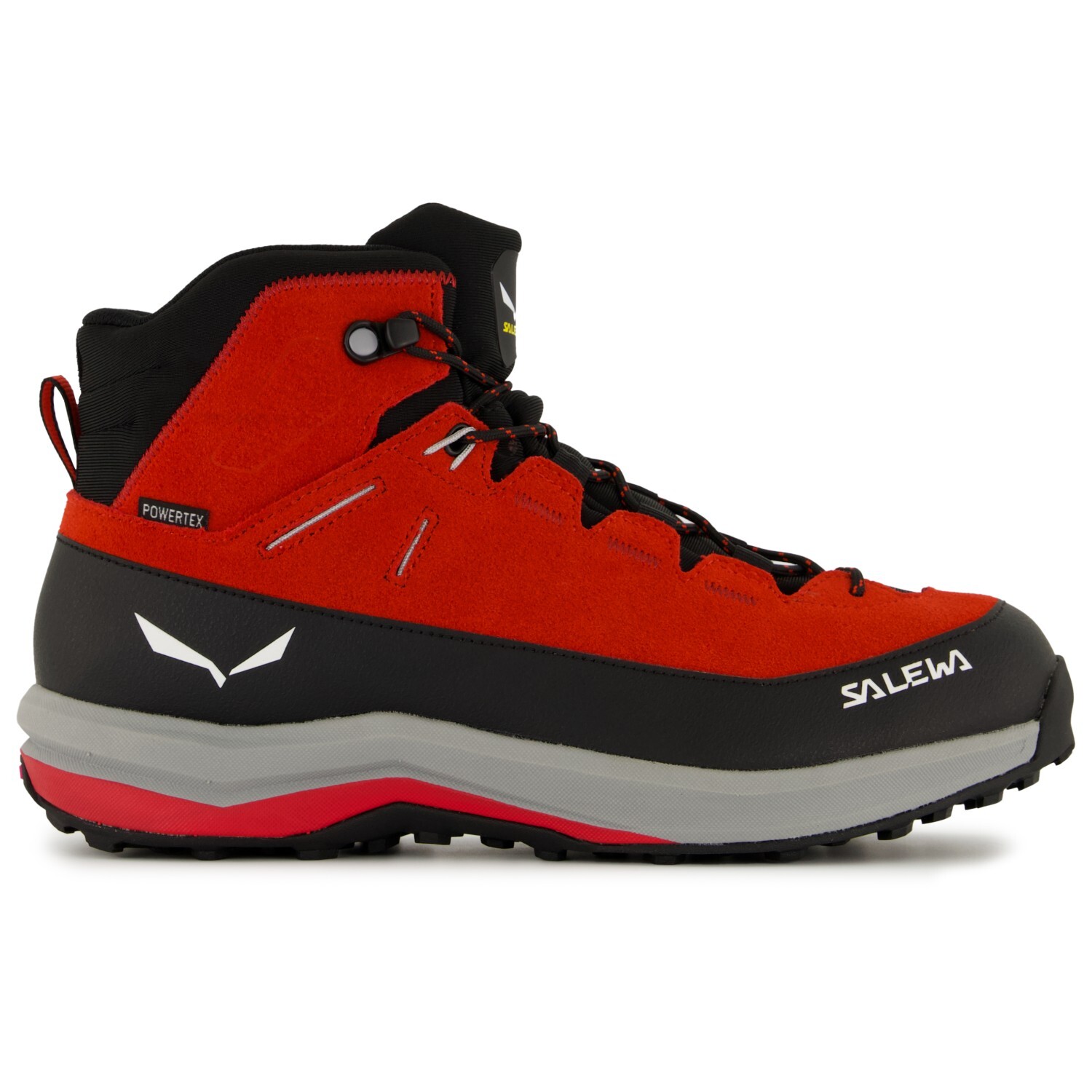 

Ботинки для прогулки Salewa Kid's MTN Trainer 2 Mid PTX, цвет Flame/Flame