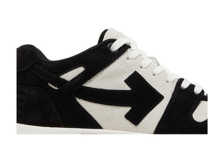 Кроссовки Off-White Off-White Out of Office 'Black White Suede', белый — фото 3