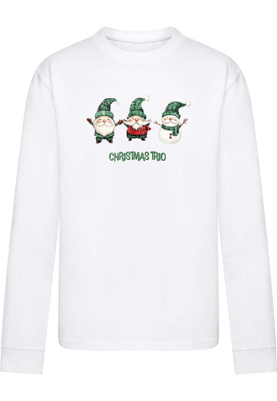 

Рубашка Merchcode Christmas Santa Trio, белый