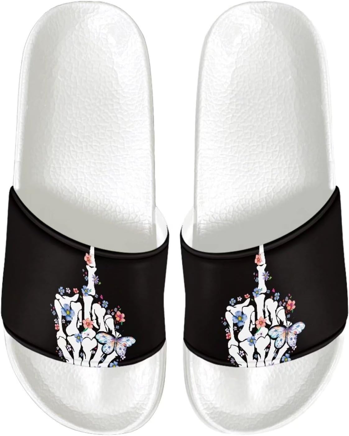 

Мужские шлепанцы Pugasmiru, сандалии с нескользящей подошвой для душа и дома (белая подошва)