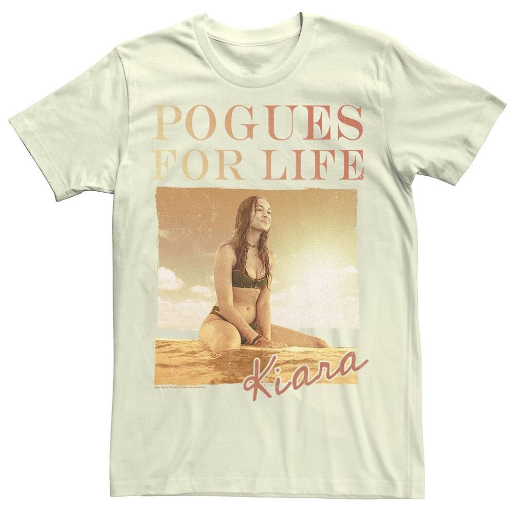 

Мужская футболка Outer Banks Pogues For Life с плакатом Licensed Character, цвет Natural