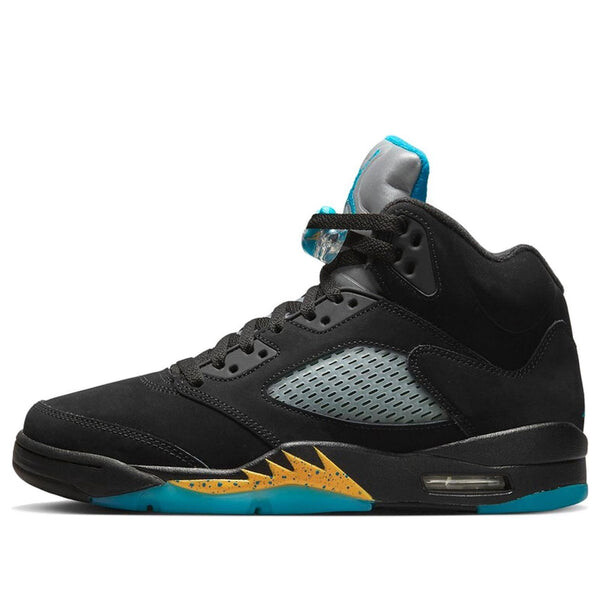 

Кроссовки 5 retro 'aqua' Air Jordan, черный