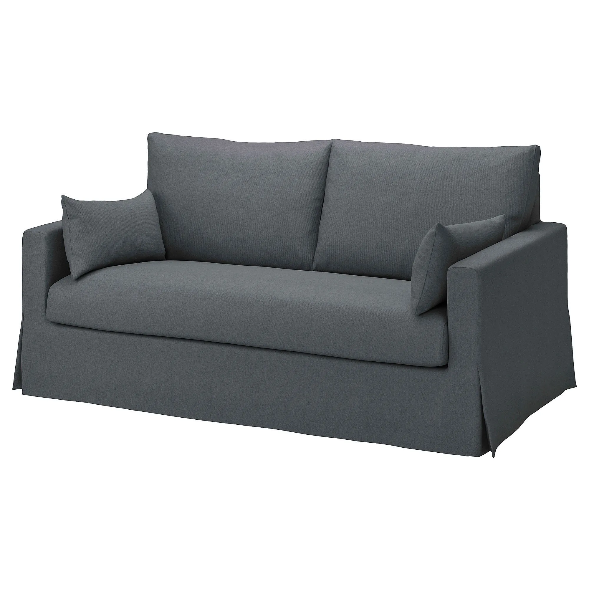 

Чехол на 2-местный диван, грансель серый HYLTARP IKEA