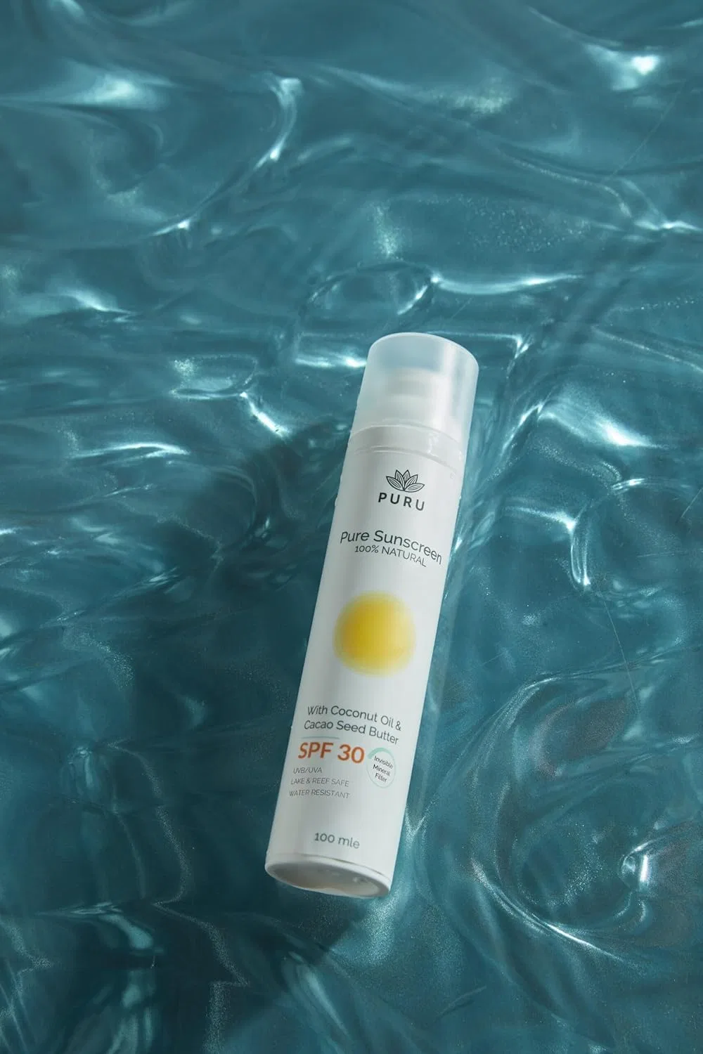 Минеральный солнцезащитный крем SPF30 PURU Pure Mineral Sun Cream 100 мл Puru — фото 3
