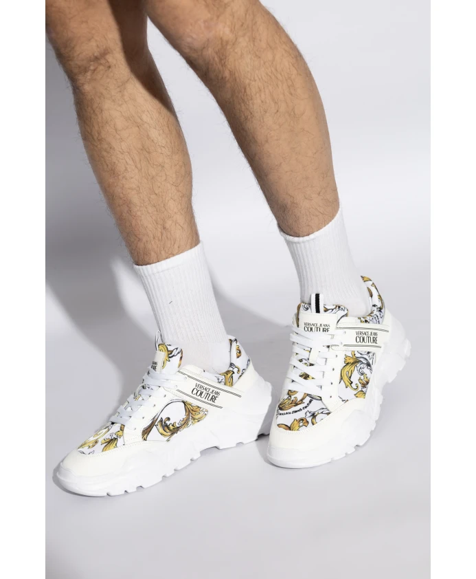 Кроссовки fondo speedtrack Versace Jeans Couture, белый — фото 2