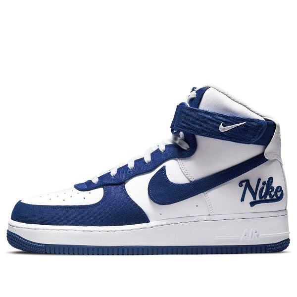 

Кроссовки air force 1 high '07 lv8 emb 'dodgers' Nike, белый