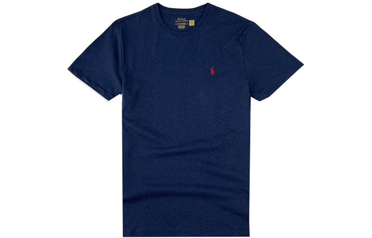 

Футболка поло с воротником-гольф Polo Ralph Lauren, темно-синий