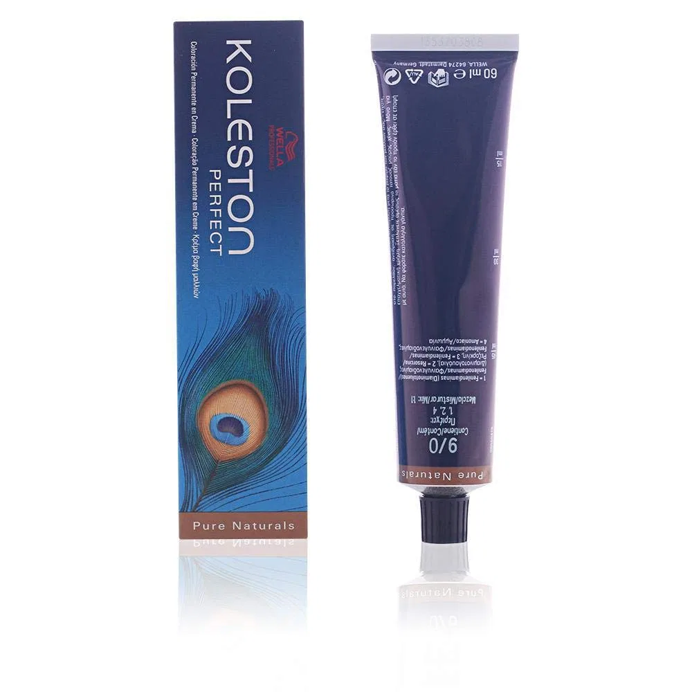 Краска для волос Wella Koleston Perfect 9/0, 60 мл Wella Professionals, Kp 9/0 Light Blonde — фото 2