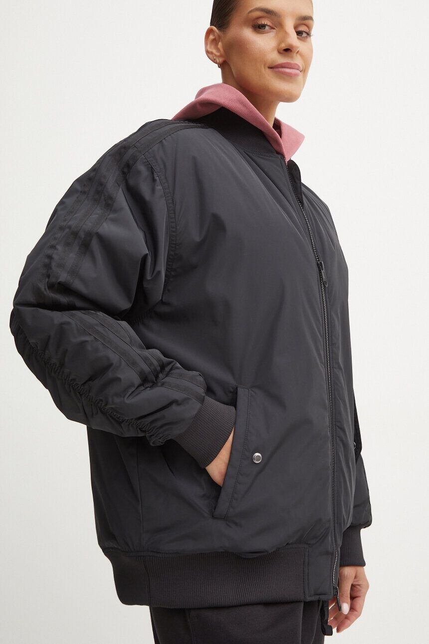 

Бомбер adidas Originals, черный