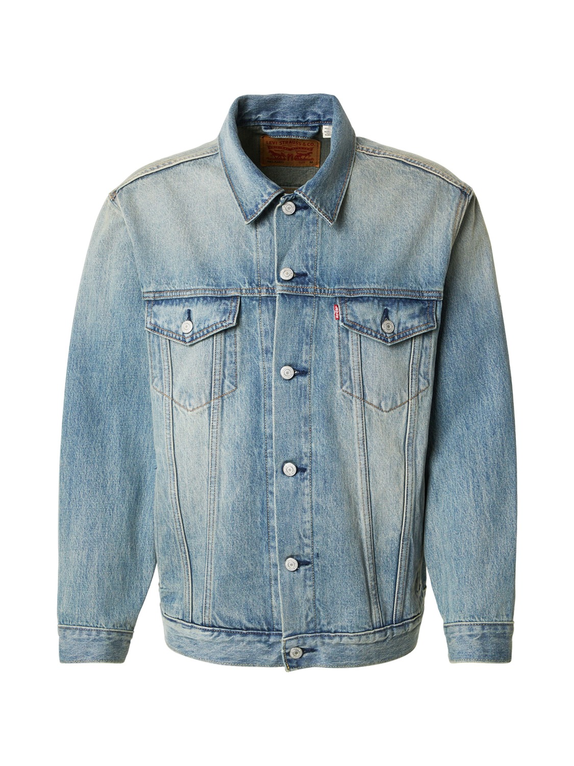 

LEVI'S Куртка для межсезонья 'Relaxed Type III Trucker Jacket' в синем дениме