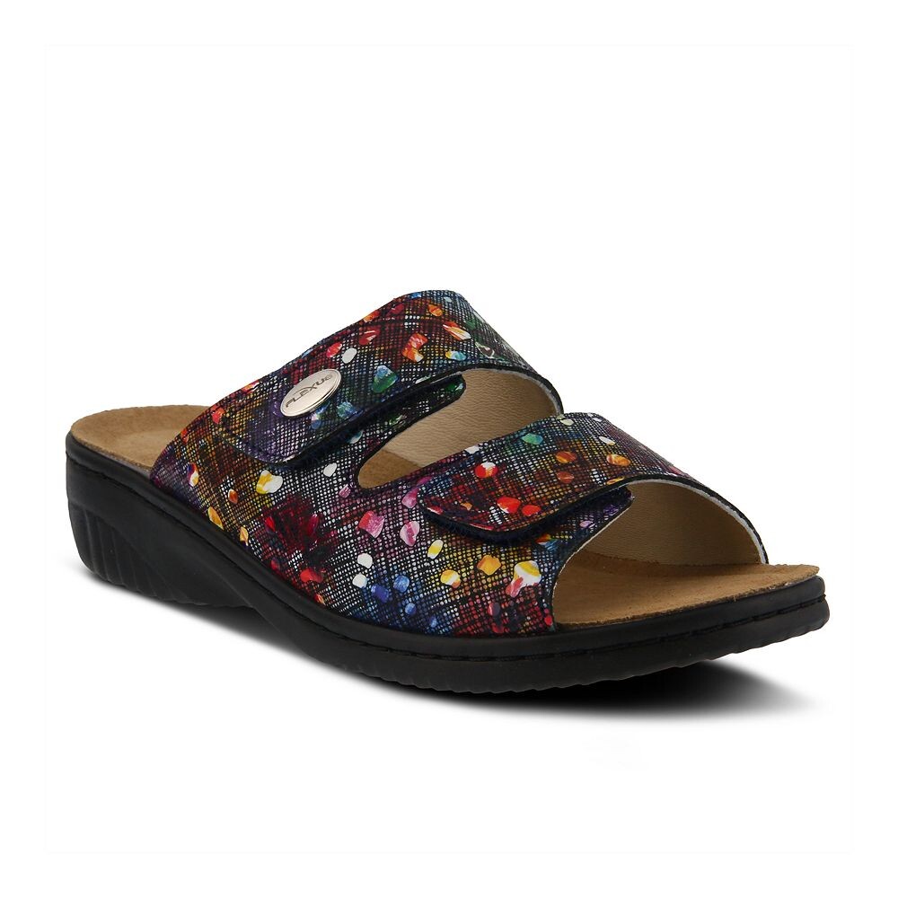 Женские шлепанцы Flexus by Spring Step Bellasa, цвет Black Multi