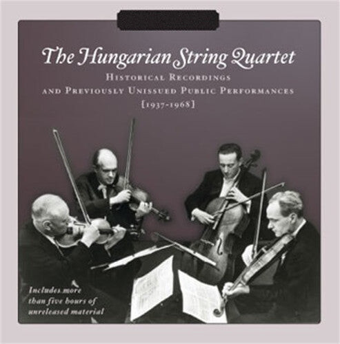 

CD диск Hungarian String Quartet / Szekely: Historical Recordings 1937-1968