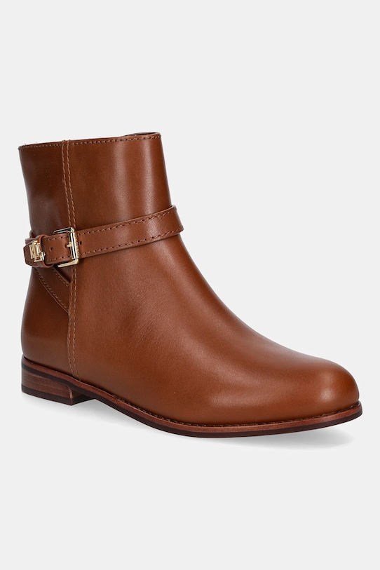 Кожаные ботинки Brooke Bt 0 Lauren Ralph Lauren, коричневый