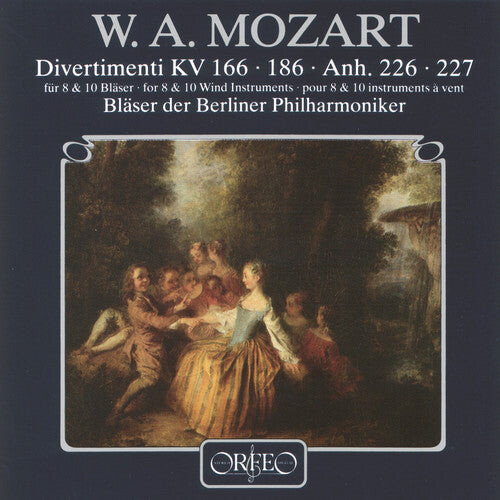 

CD диск Mozart / Berlin Philharmonic: Divertimenti for 8 & 10 Wind Instruments