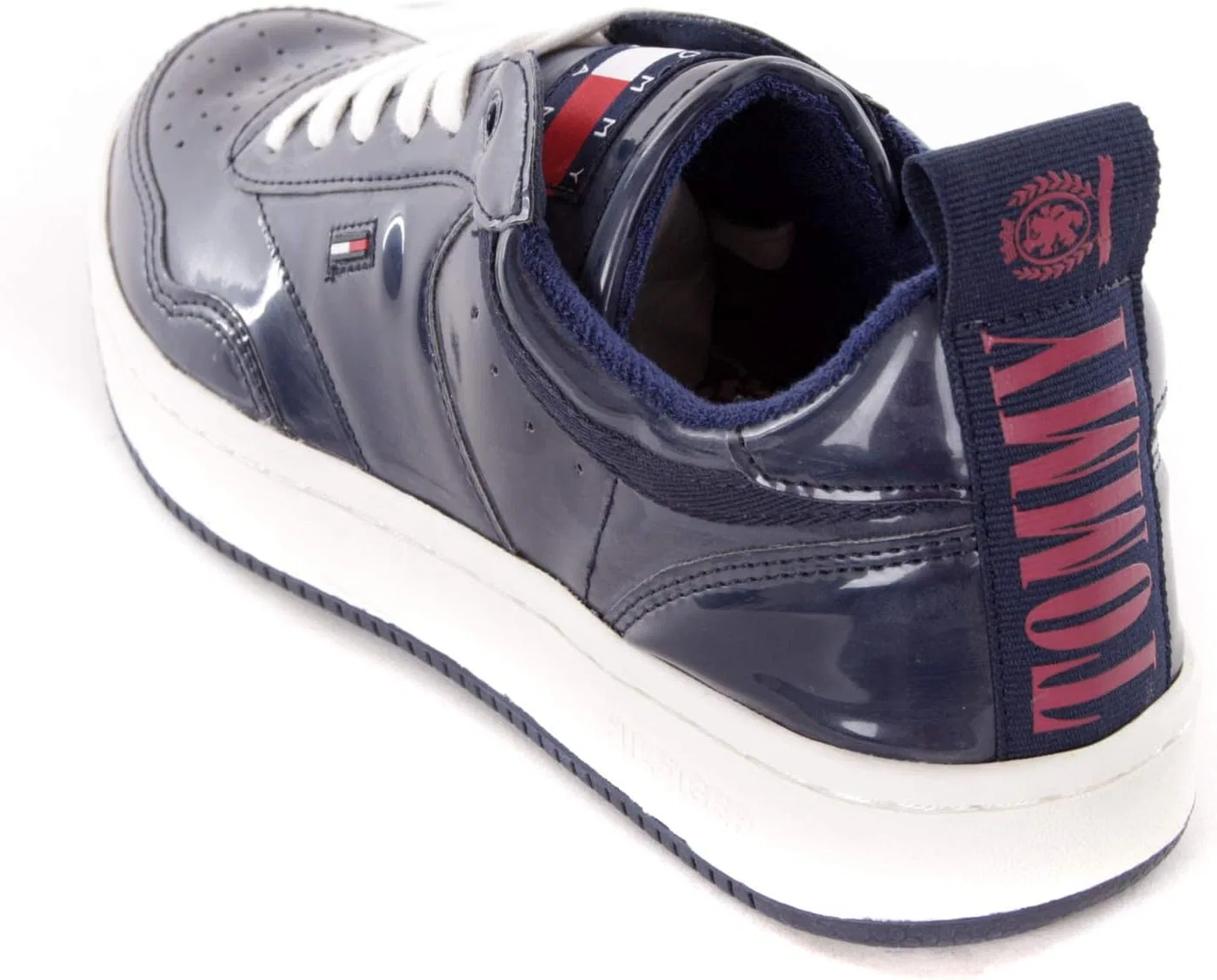 Мужские кроссовки на шнуровке Tommy Hilfiger J2385UMP7P, темно-синий — фото 4