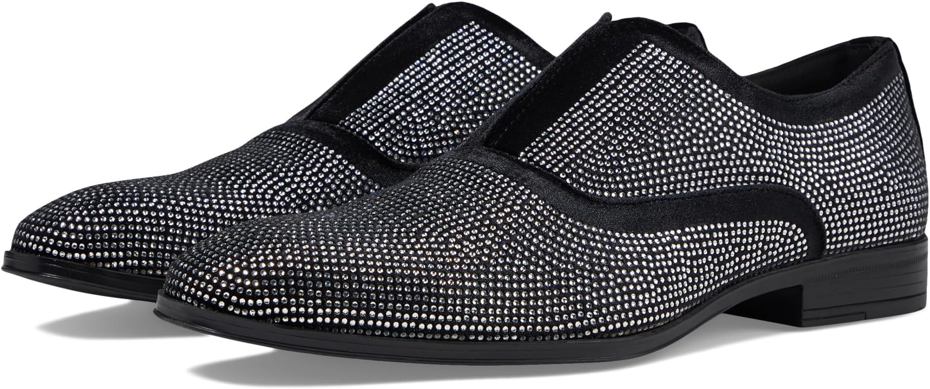 

Оксфорды Stacy Adams Starleigh Rhinestone Slip-On, цвет Black/Silver
