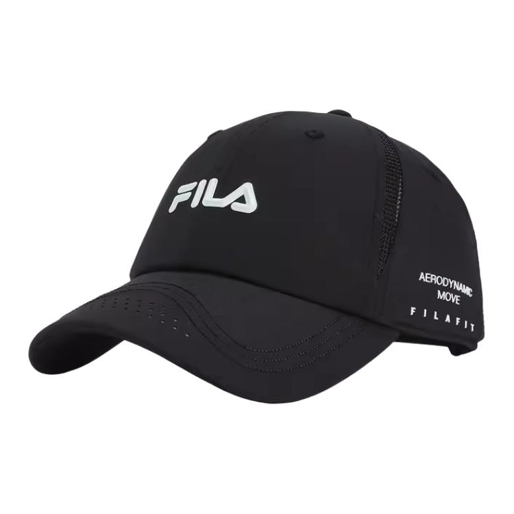 

FILA Бейсболка из полиэстера и эластана женская черная, Black