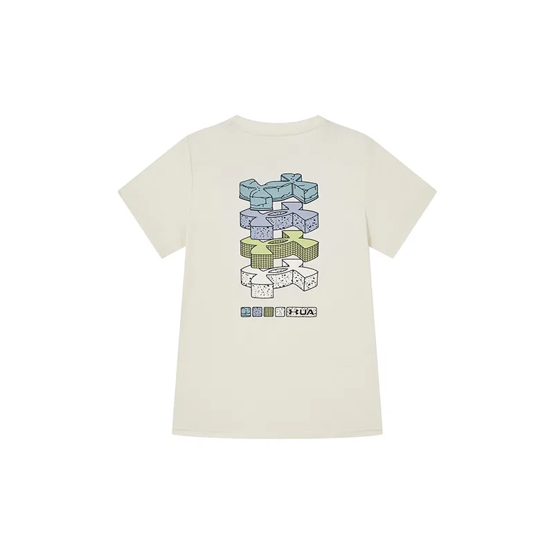 Футболка Life Collection Teenagers Under Armour, Cream White — фото 3