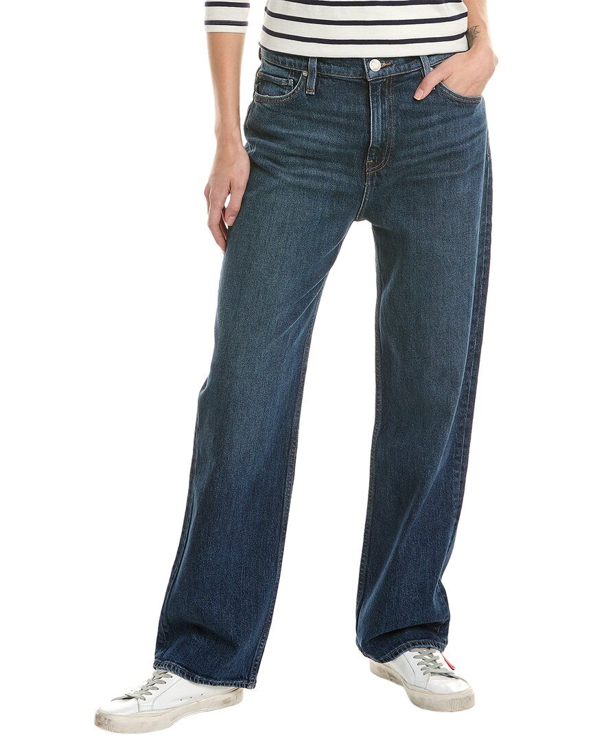 

Джинсы HUDSON Remi Terrain с высокой посадкой, прямые джинсы HUDSON Jeans, синий