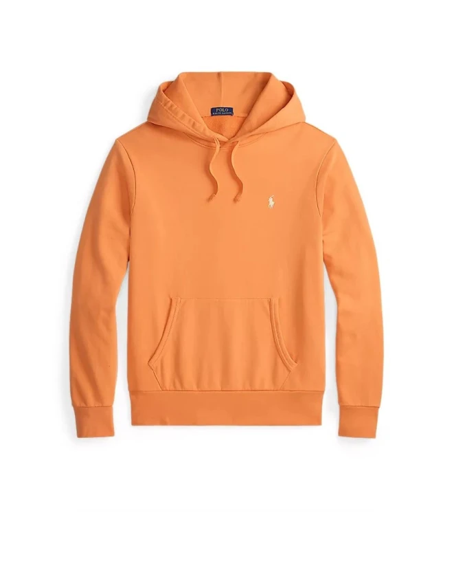 

Хлопковая толстовка с капюшоном Polo Ralph Lauren, оранжевый
