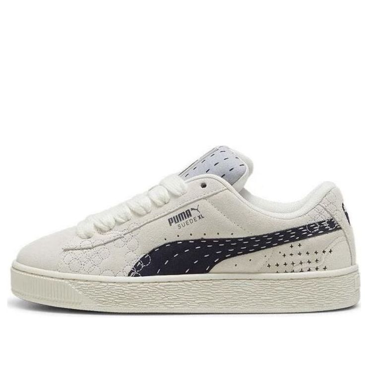 

Кроссовки PUMA Suede XL 'Beige Black', бежевый