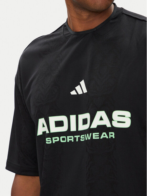 Футболка loose fit Common Goal JM1752 Adidas, чёрный — фото 4