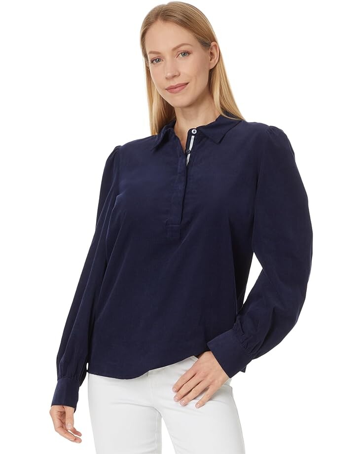 

Рубашка Vineyard Vines Popover Shirt, цвет Nautical Navy