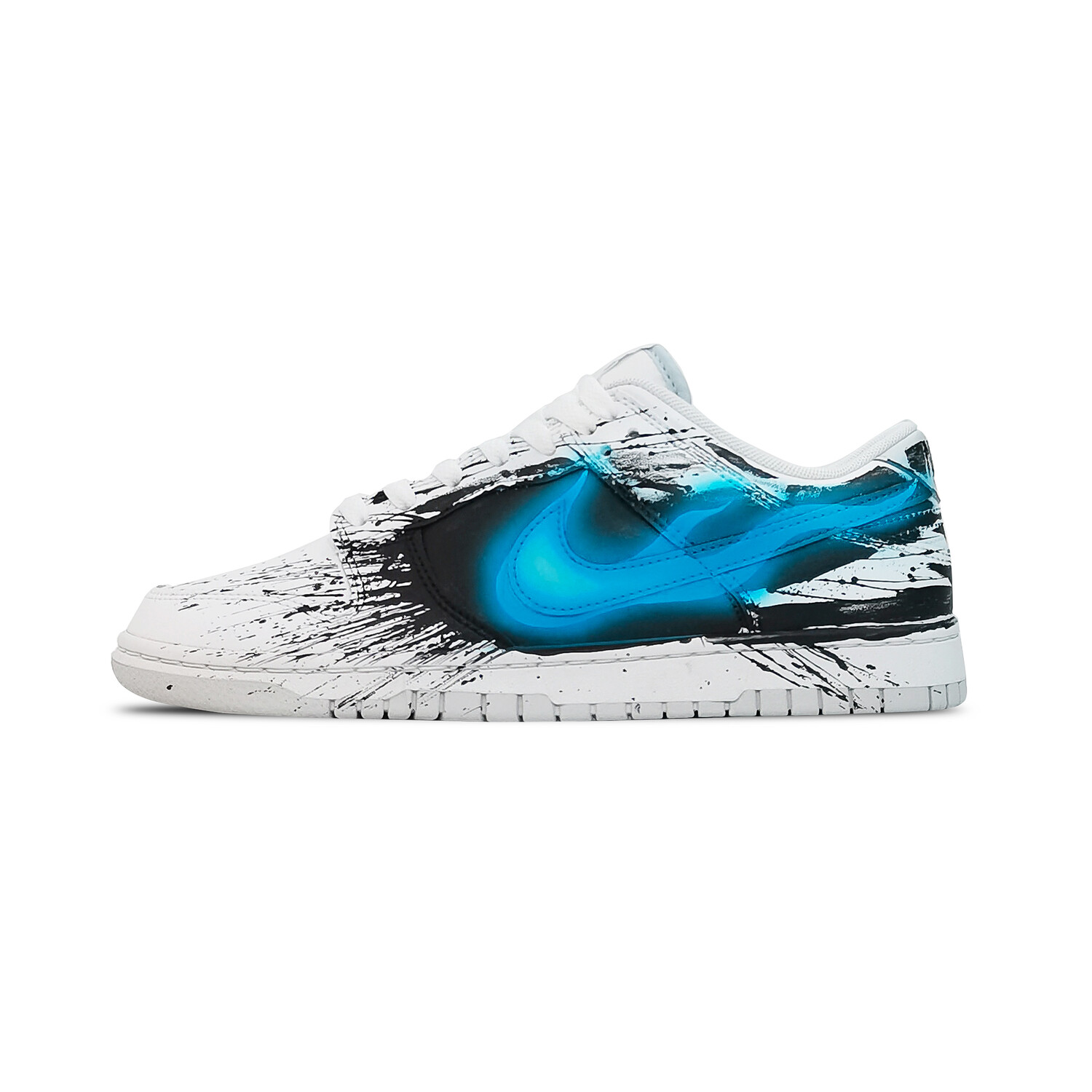 

Кроссовки Nike Dunk Skateboard Shoes Women's Low-Top Blue