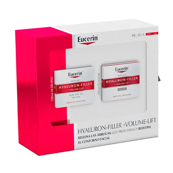 

Дневной и ночной крем, обеспечивающий объем Cofre Xmas Vf Piel Seca+Noche Eucerin, 1 UD