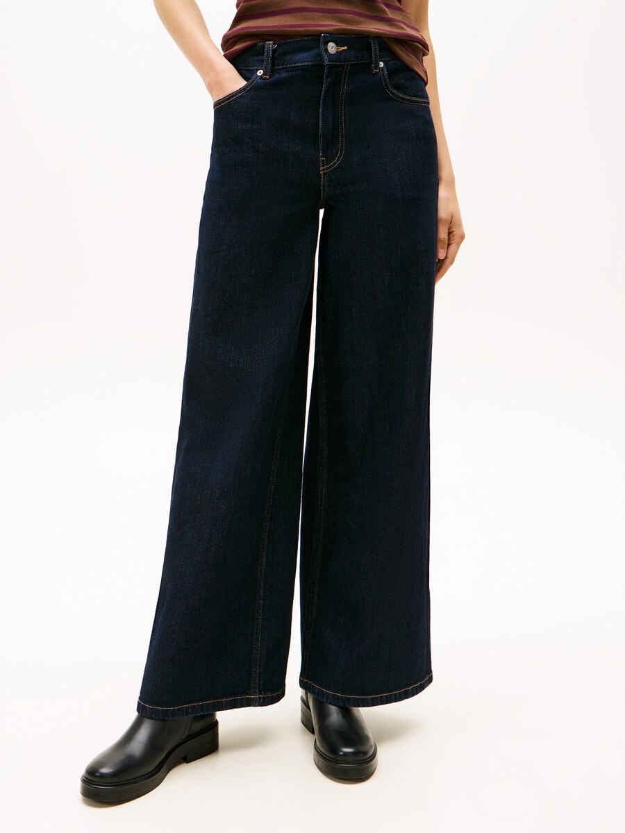 Джинсы с широкими штанинами TOMMY HILFIGER 70s, темно-синий — фото 2