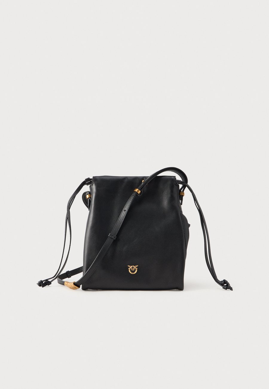 

Сумка кросс-боди Pinko SLOUCHY MINI MORBIDO, Nero/Antique Gold-Coloured/Black