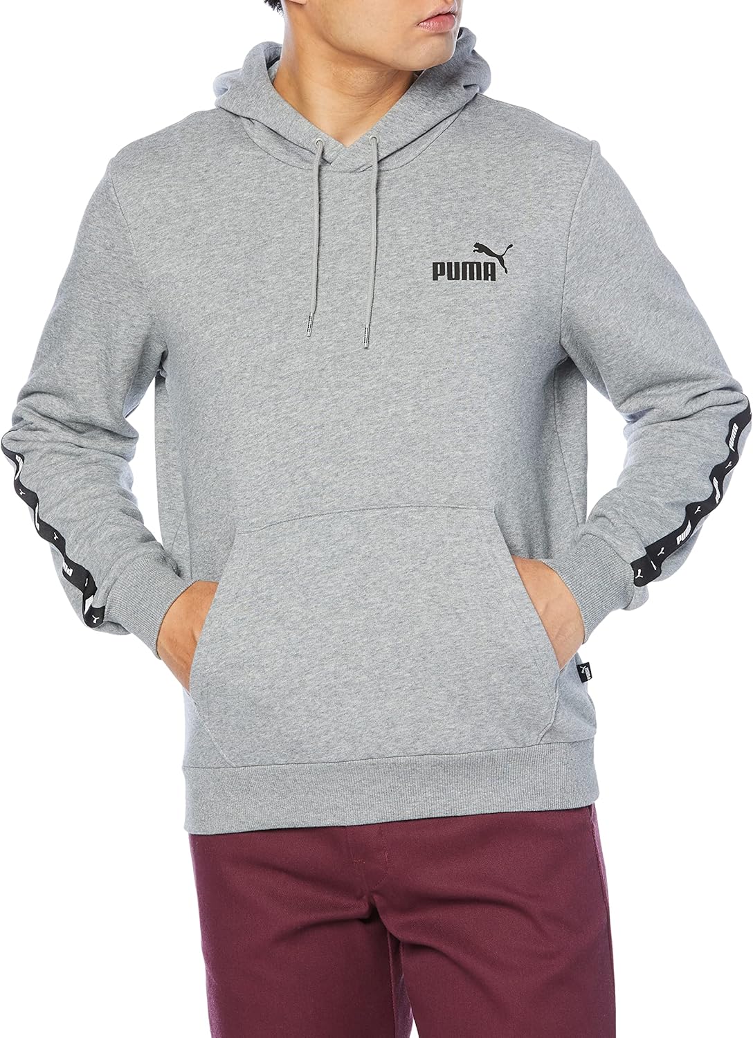 

Толстовка, худи, свитшоты Puma ESS+ TAPE 849590 для мужчин, серый