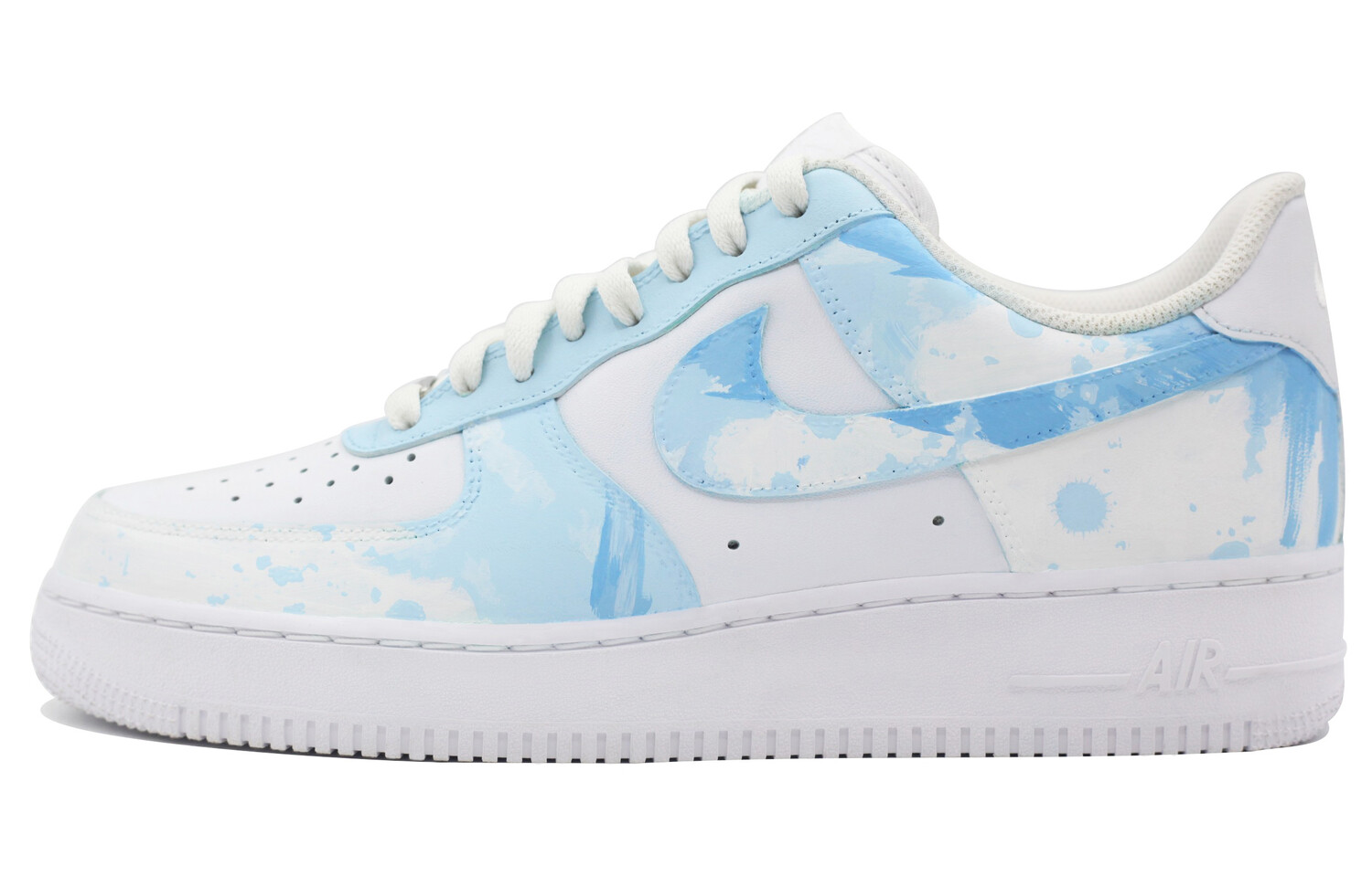 

Кроссовки для скейтбординга Air Force 1 мужские низкие синие/белые Nike, Синий, Кроссовки для скейтбординга Air Force 1 мужские низкие синие/белые Nike
