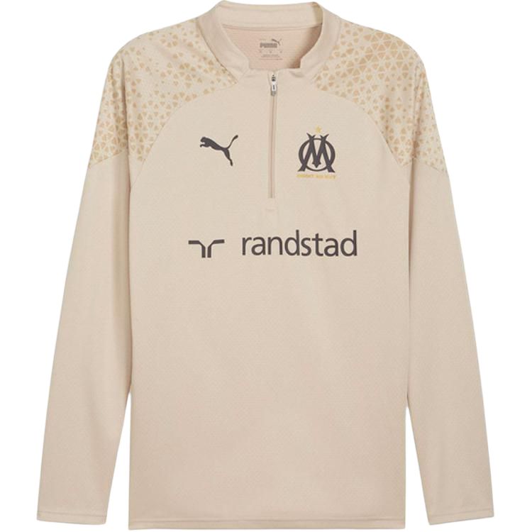 

PUMA Футболка Olympique Marseille 2023 24 мужская khaki, Хаки, PUMA Футболка Olympique Marseille 2023 24 мужская khaki