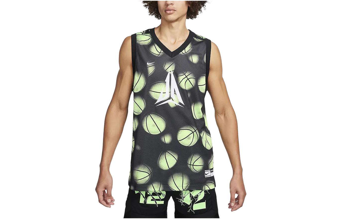 

Мужской топ Explosion Green Yellow Nike, зеленый желтый