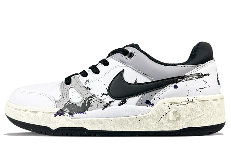 

Кроссовки Nike Full Force Skateboarding Shoes Men Low-top White, белый