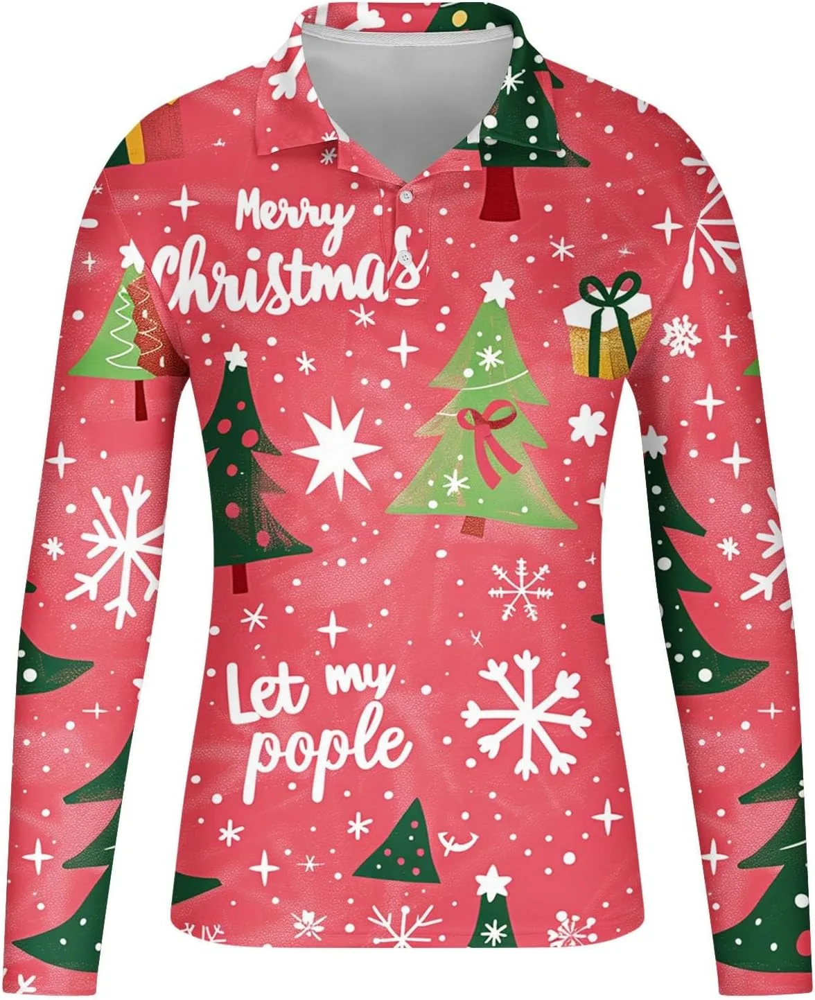 Футболка мужская с принтом Ugly Christmas