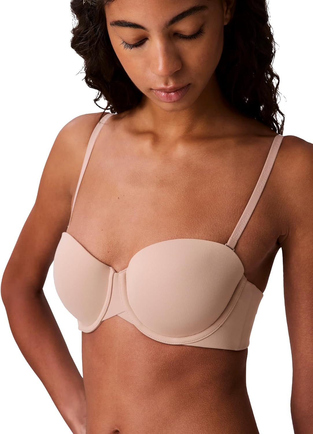 Бюстгальтер Calvin Klein Women's Perfectly Fit Lightly Linen, телесный