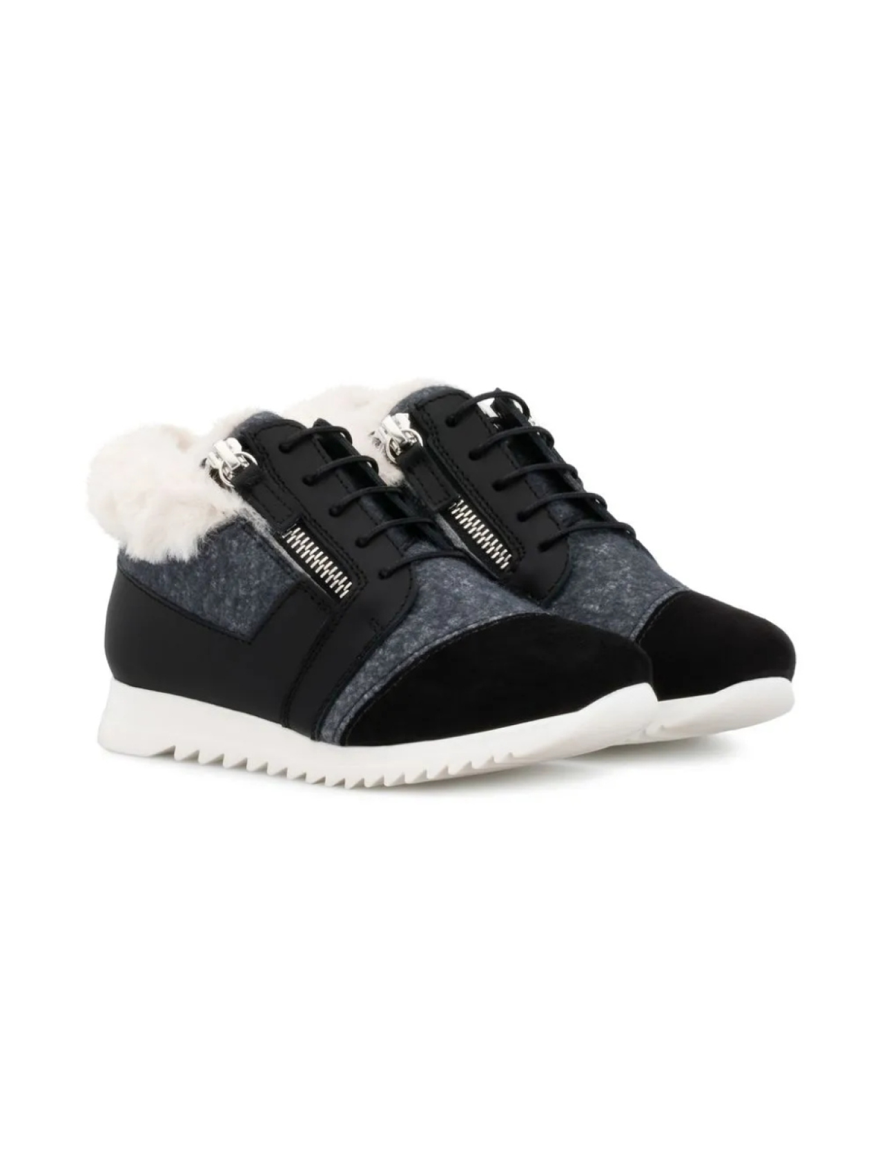 

Giuseppe Zanotti кроссовки Runner Jr, черный