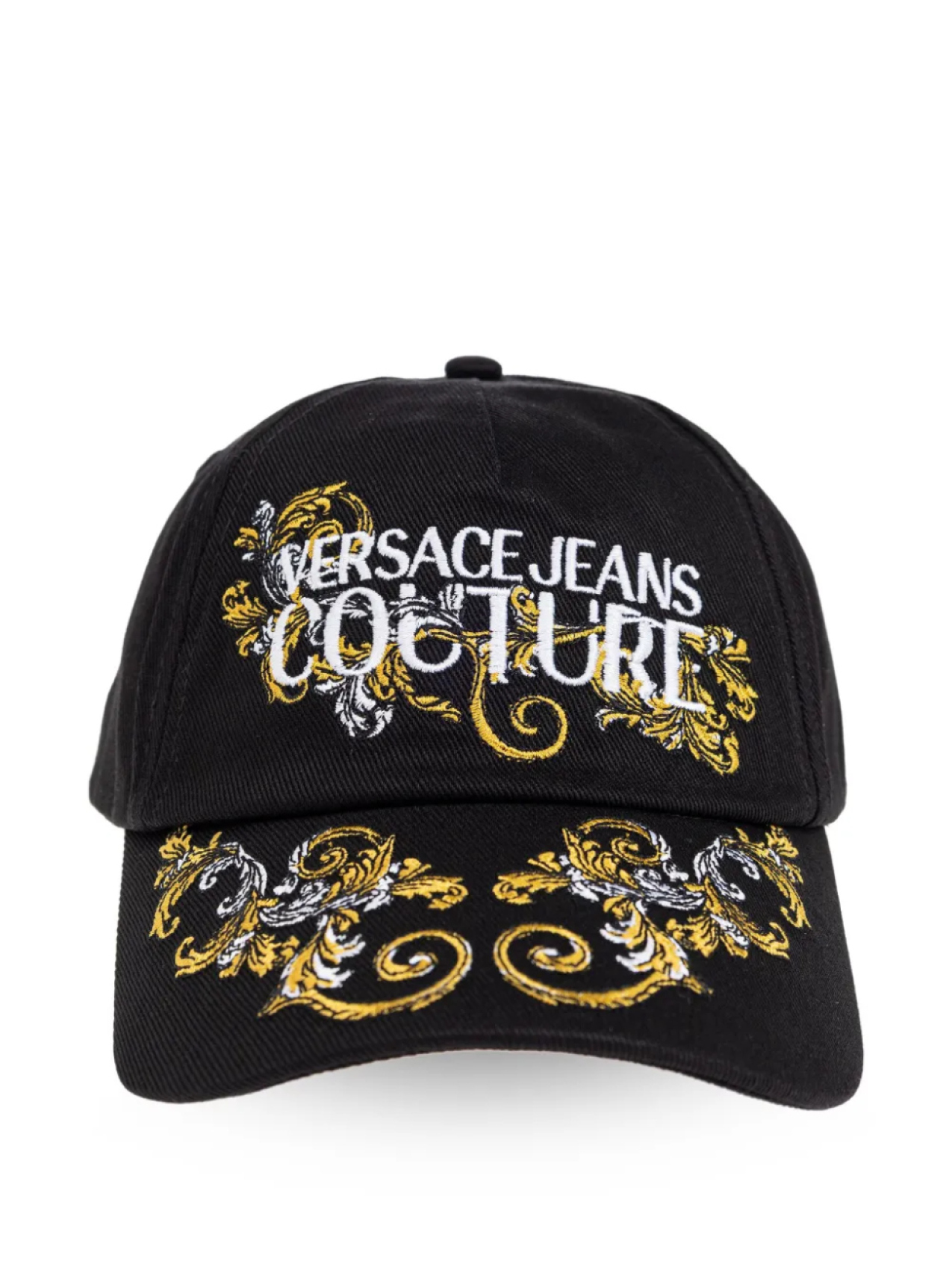 

Кепка Versace Jeans Couture с вышивкой Barocco, черный