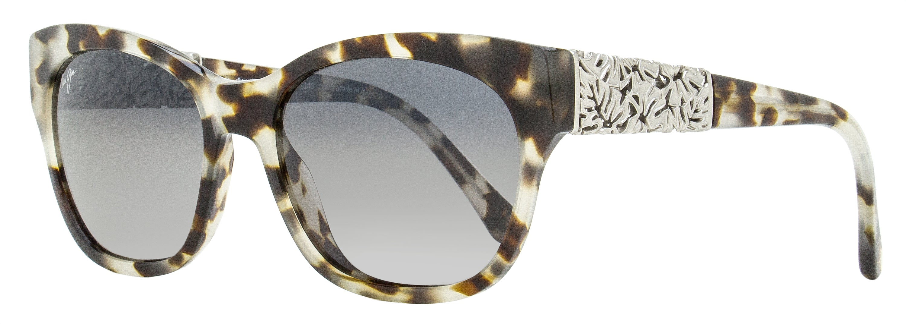 

Солнцезащитные очки женские Maui Jim Monstera Leaf MJ747 05T серые токийская черепаха 57 мм